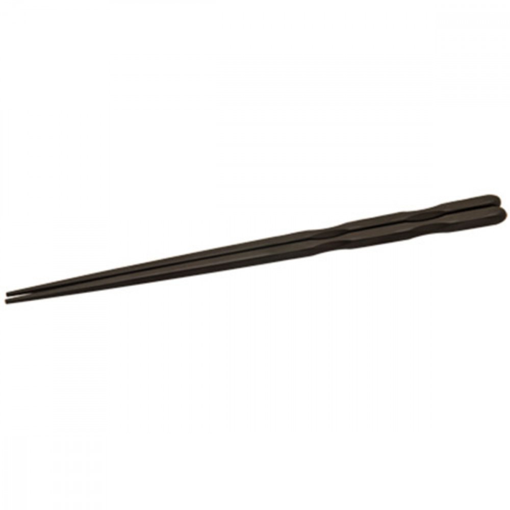 Black Non - Slip Scalloped Melamine Chopsticks