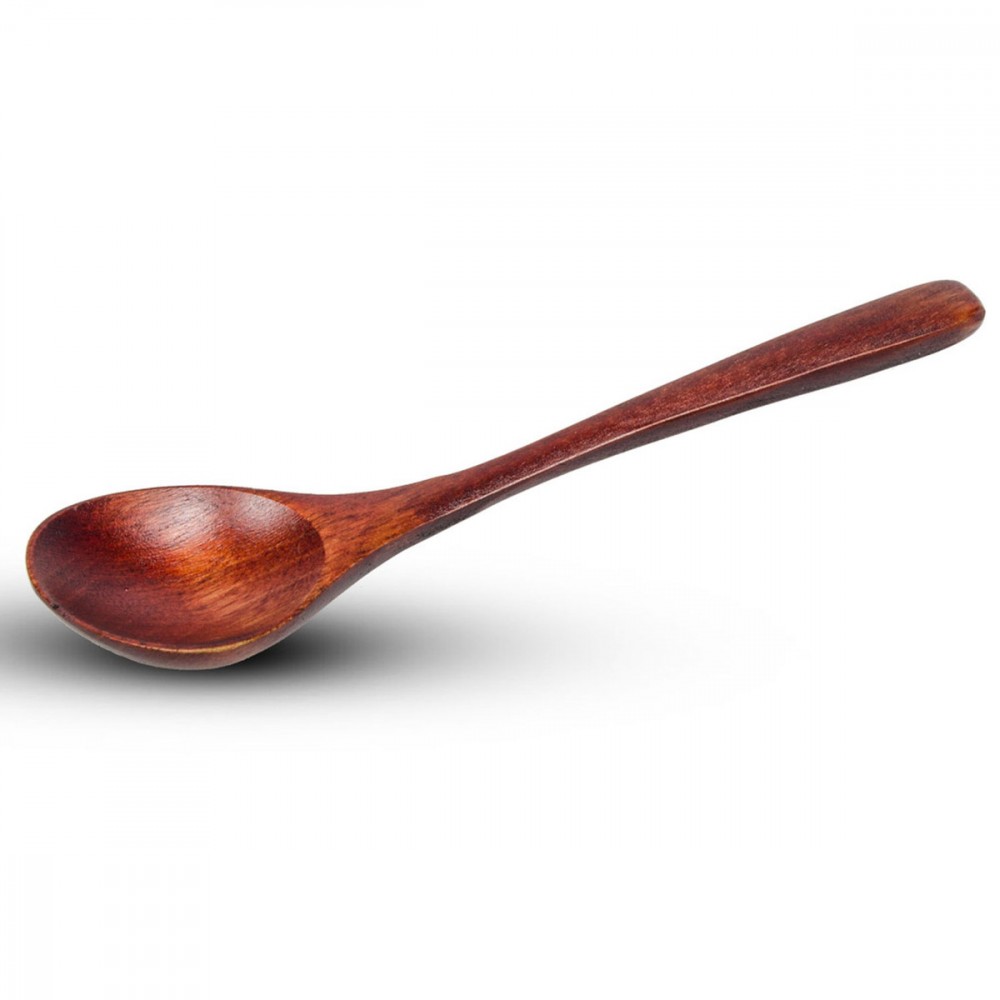 Wooden Red Brown Spoon