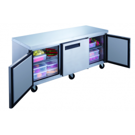 *Free shipping, please email order@jfkkitchen.com for the special offer* UNDERCOUNTER REFRIGERATOR DUC72R 3-DOOR