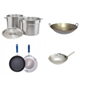 Cooking Pots, Fry Pans & Woks (10)