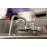 ROYAL SINK FAUCET 8" CENTER WALL MOUNT 12" SPOUT, 14-812L