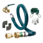 GAS CONNECTOR COMPLETE KIT, 1/2"X48"