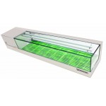 ***FREE SHIPPING*** Sushi Case GARASU "Wide Flat Top" Self-Contained Model-GARASU-7L