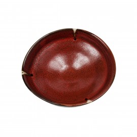 Shuin Red Round Bowl