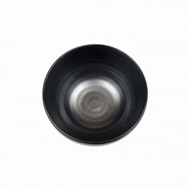 Tessa Black Round Bowl