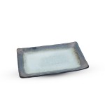 Metallic Glacier Rectangular Plate