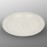 Hake Brush White Round Plate