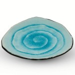 Sky Blue Triangular Plate