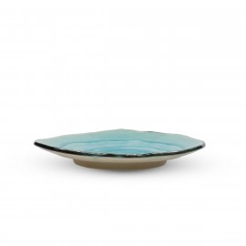 Sky Blue Triangular Plate