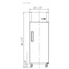 ***FREE SHIPPING*** Dukers Reach-In Freezer D28AF