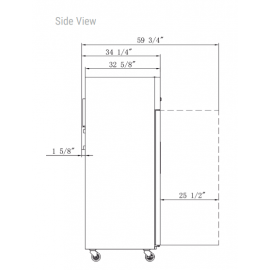 ***FREE SHIPPING*** Dukers Reach-In Freezer D28AF
