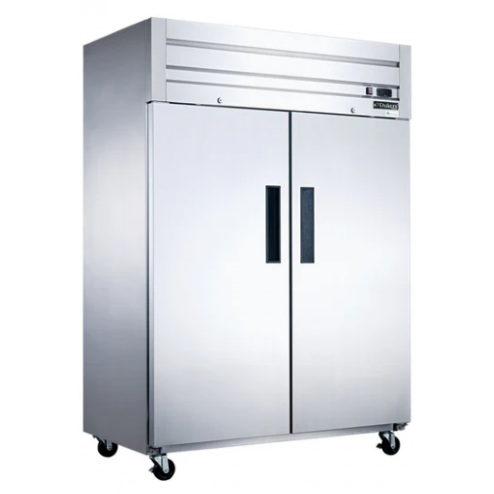 ***FREE SHIPPING*** Dukers D55AF Commercial 2-Door Top Mount Freezer