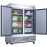 ***FREE SHIPPING*** Dukers  D55F 2-Door Commercial Freezer