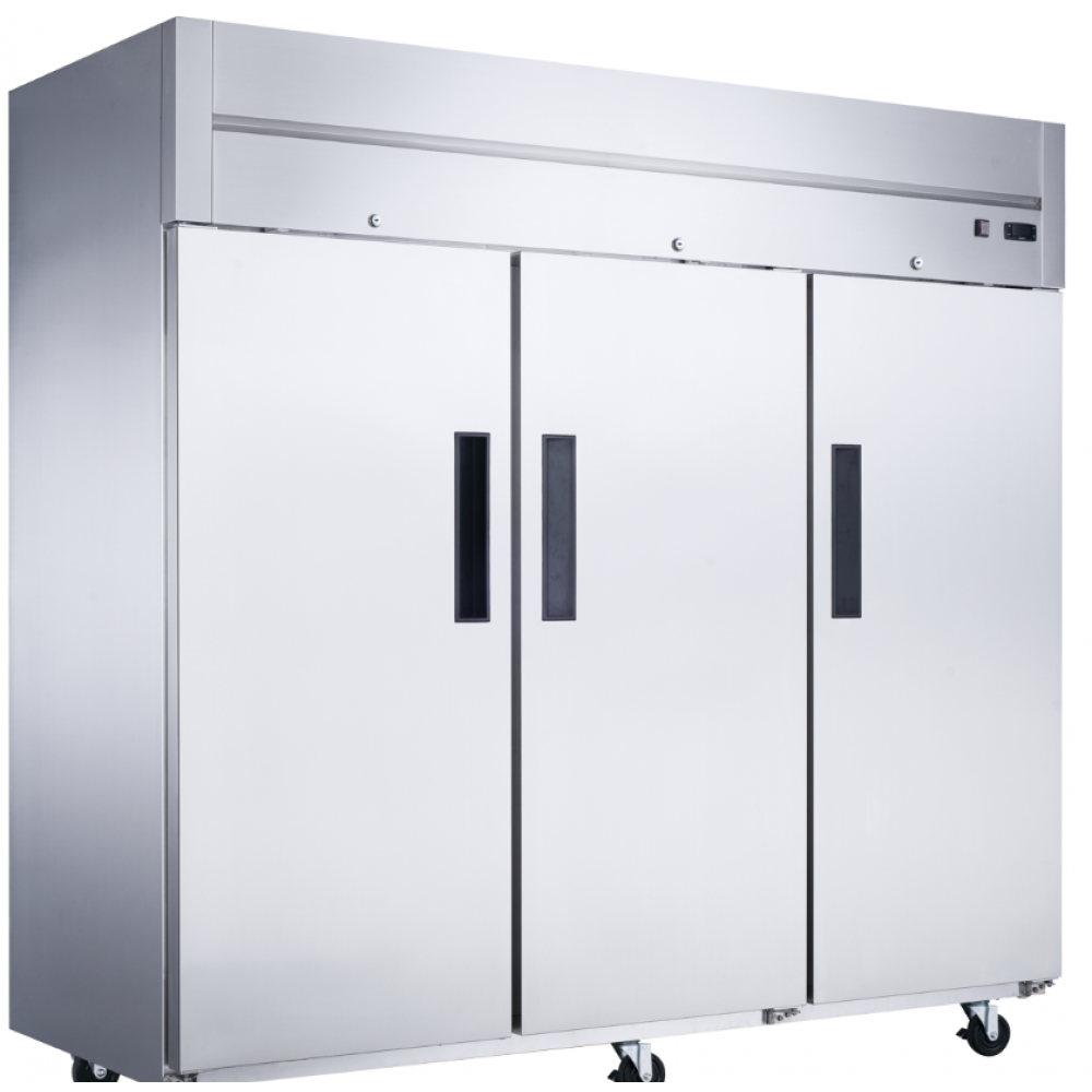 ***FREE SHIPPING*** Dukers D83AF Commercial 3-Door Top Mount Freezer