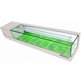 ***FREE SHIPPING*** Sushi Case GARASU "Wide Flat Top" Self-Contained Model-GARASU-3L