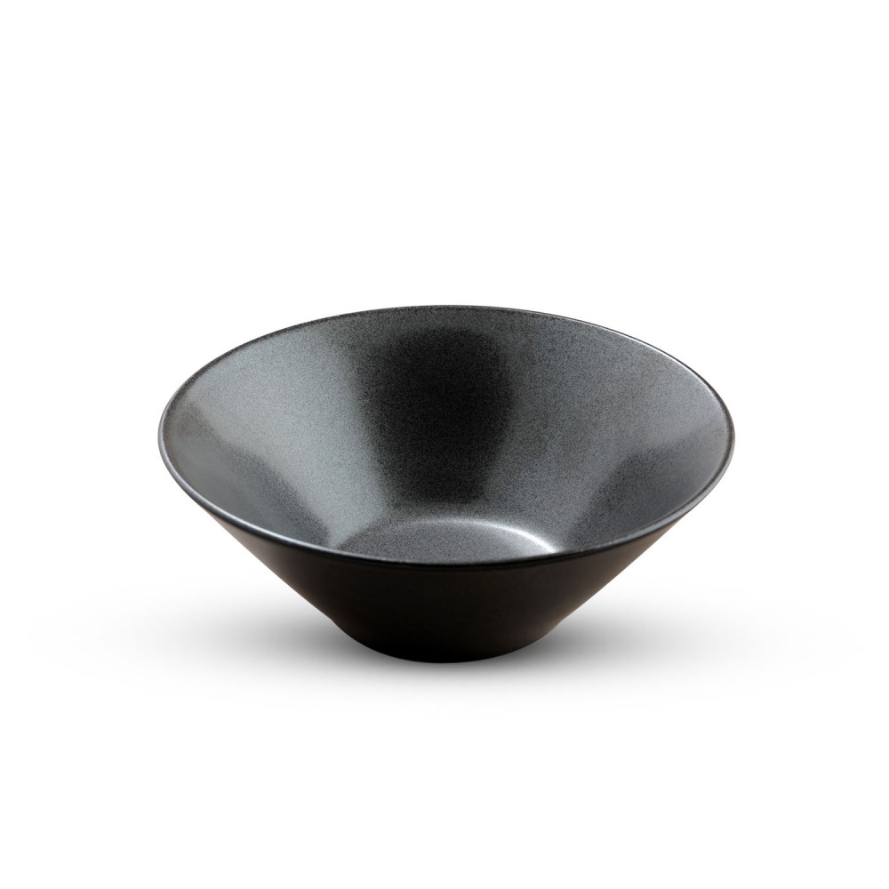 Tessa Black Wide Medium Bowl