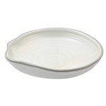 Pearl White Round Bowl