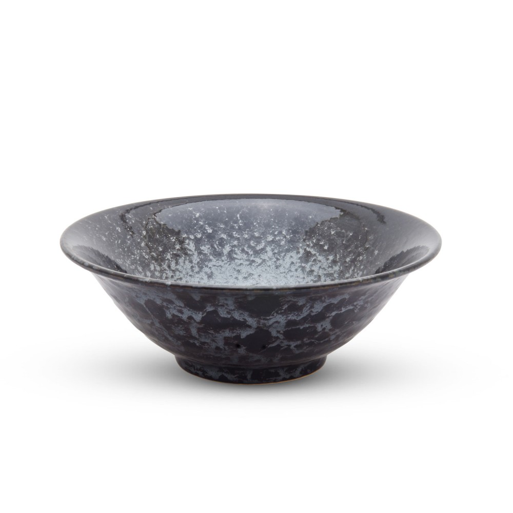 Silver Black Granite Bowl