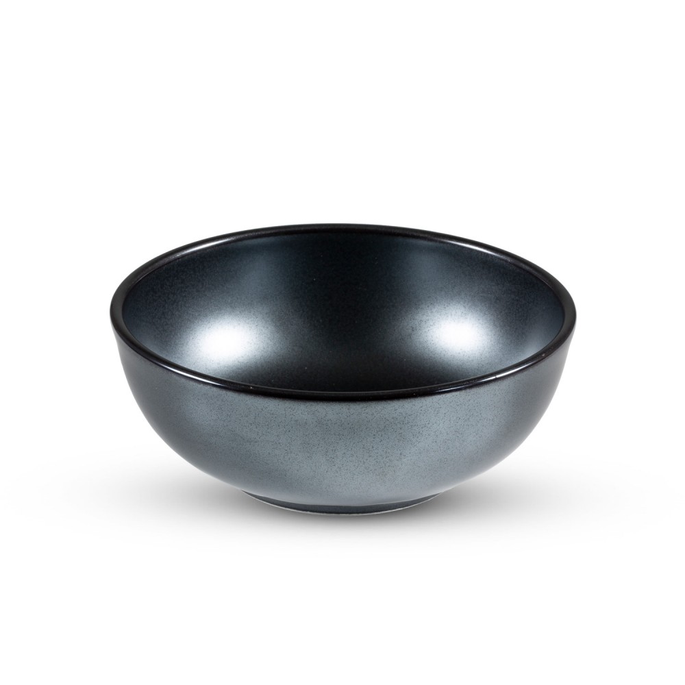 Tessa Black Round Bowl