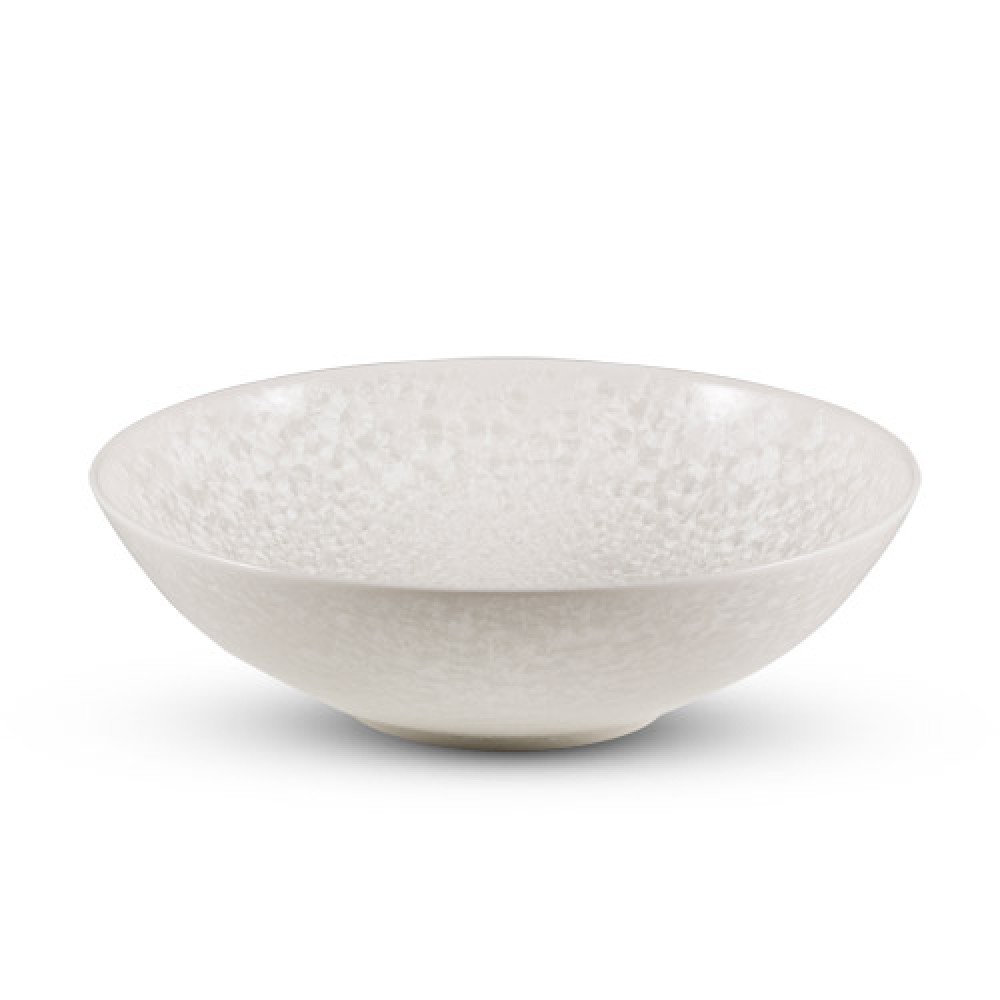 Saku White Round Bowl