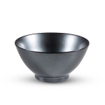 Tessa Black Round Bowl