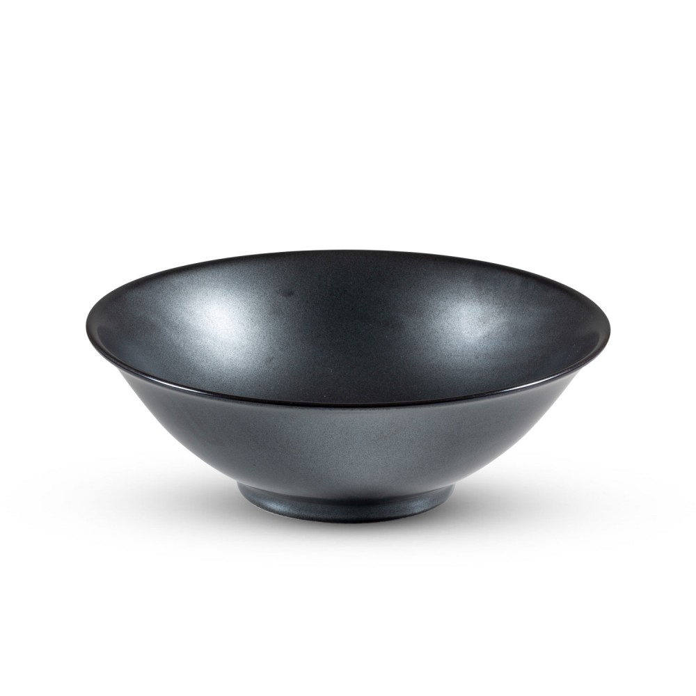 Tessa Black Round Bowl