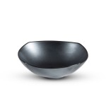 Tessa Black Square Bowl