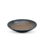 Brown Mosaic Shallow Bowl