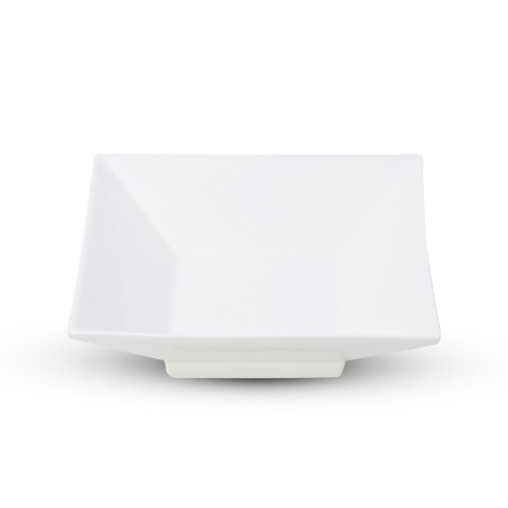 Fusion White Square Deep Bowl