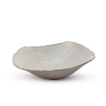 Mokume Beige Abstract Bowl