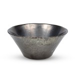 Metallic Slate Gray Round Ramen Bowl