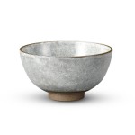 Awayuki Gray Round Bowl