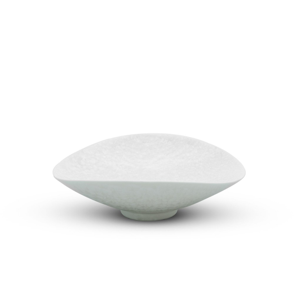 Saku White Round Bowl