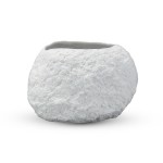 Roca Rock White Round Bowl