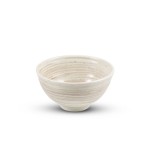 Hake White Brushstroke Bowl