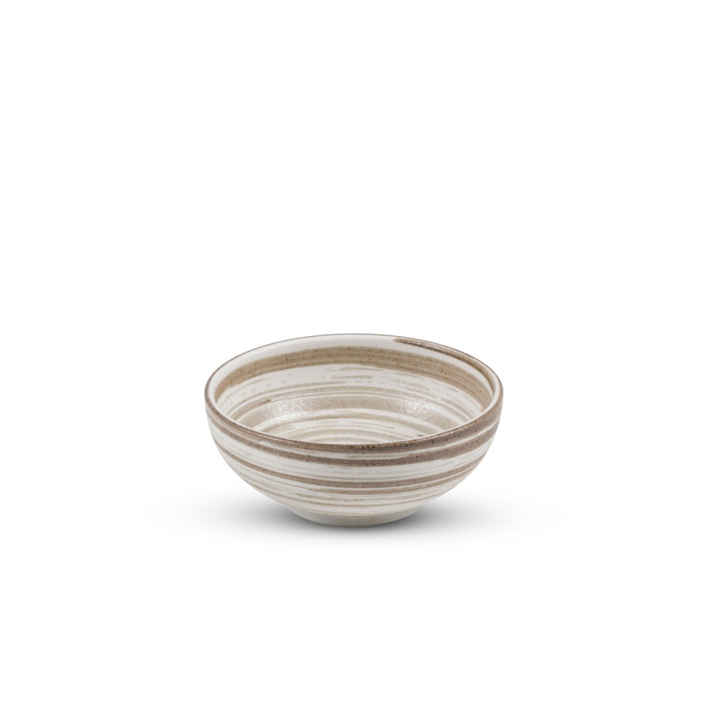 Uzumaki Brown Round Bowl