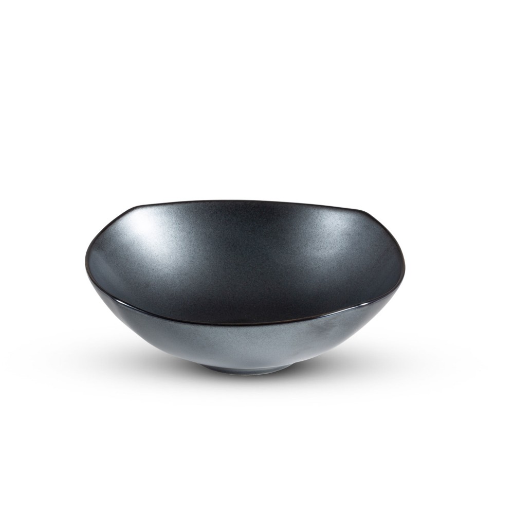 Tessa Black Square Bowl