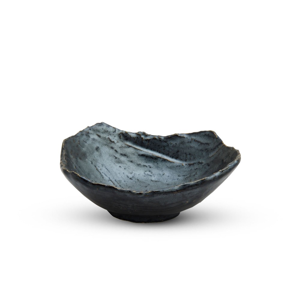 Tessa Black Abstract Bowl