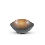 Bizen Black Round Footed Bowl