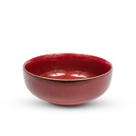 Fusion Red Round Bowl