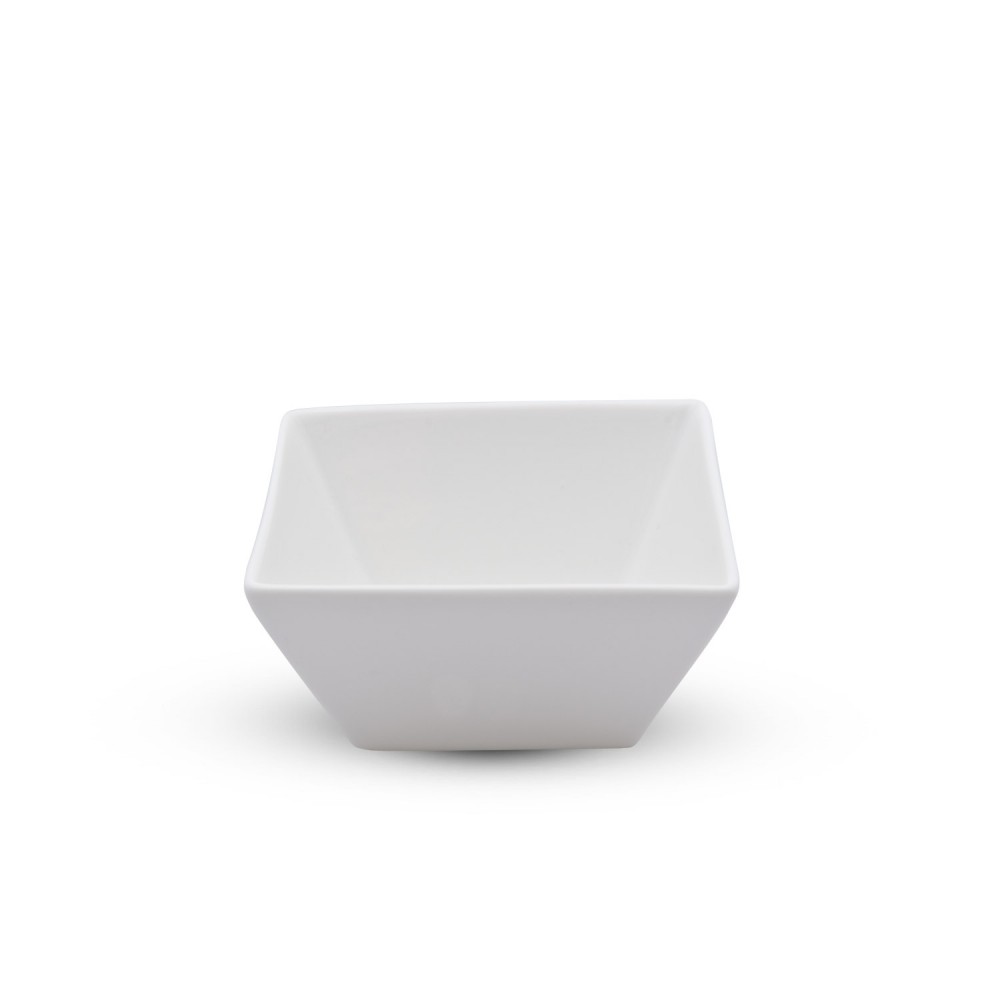 Fusion White Square Bowl