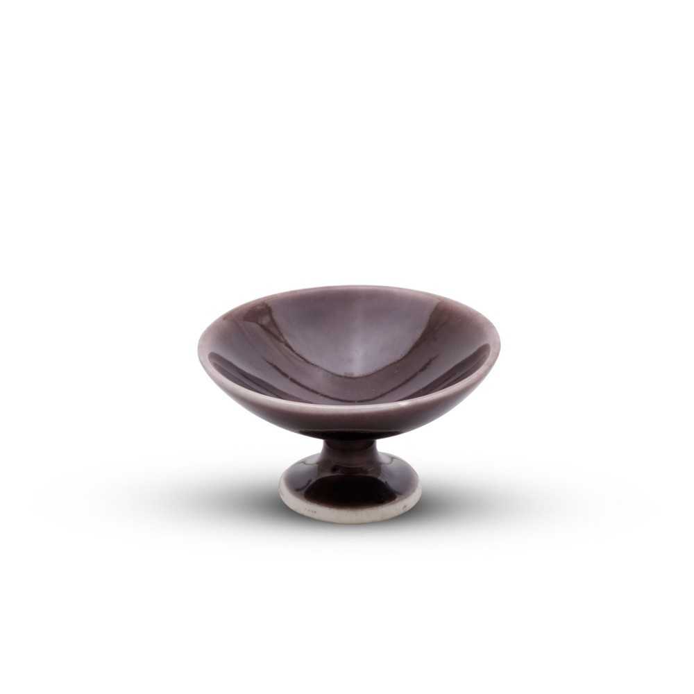 Aki Purple Footed Bowl, JBWS-AK0704PU