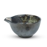 Metallic Slate Gray Spouted Bowl