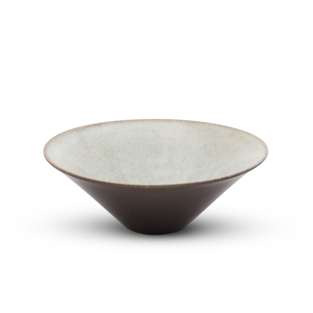 Sora Beige Round Bowl