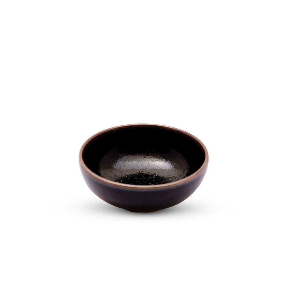 Yuzu Tenmoku Black Bowl