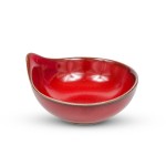 Fusion Red Round Sauce Bowl