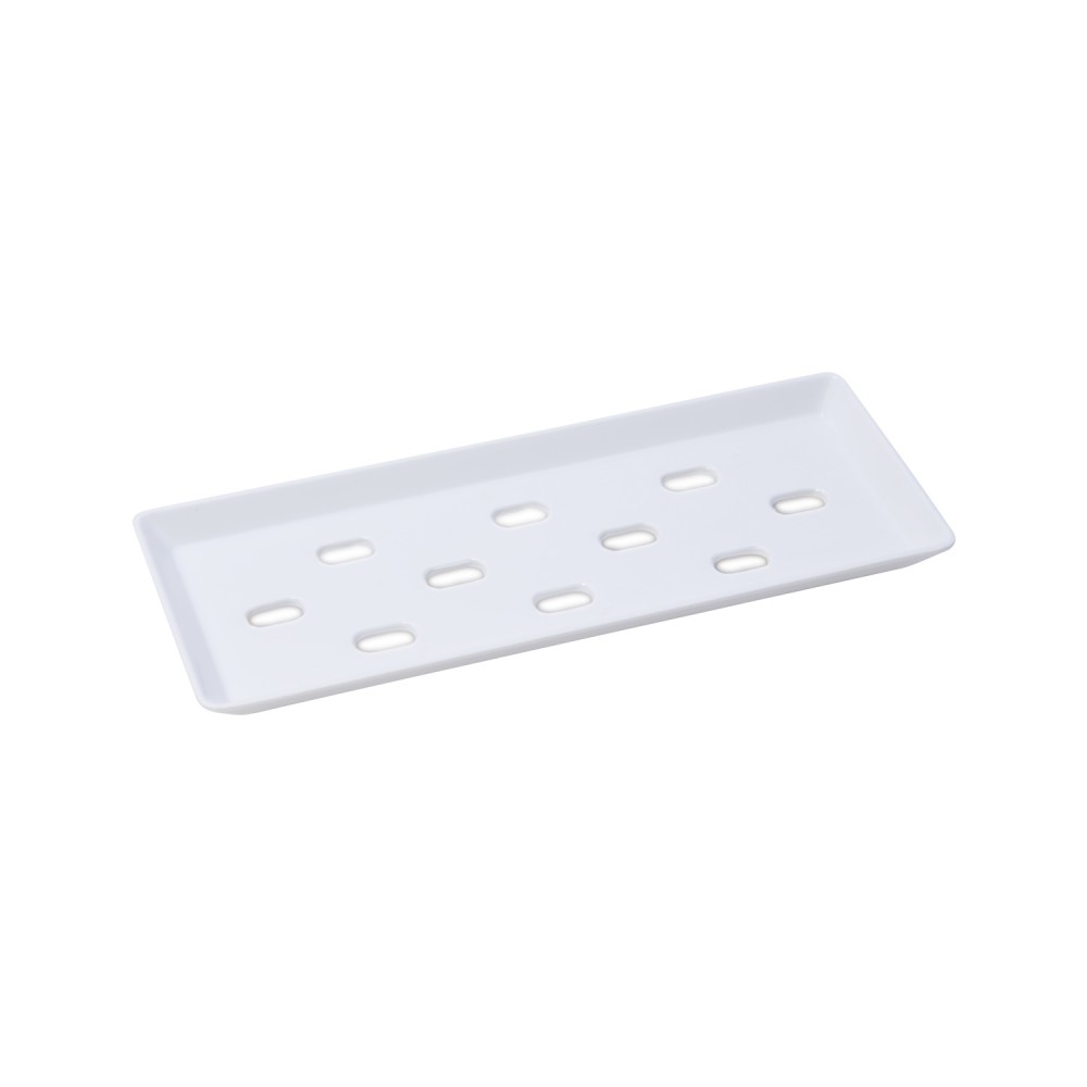 Melamine Sushi Neta Case Plate with Holes