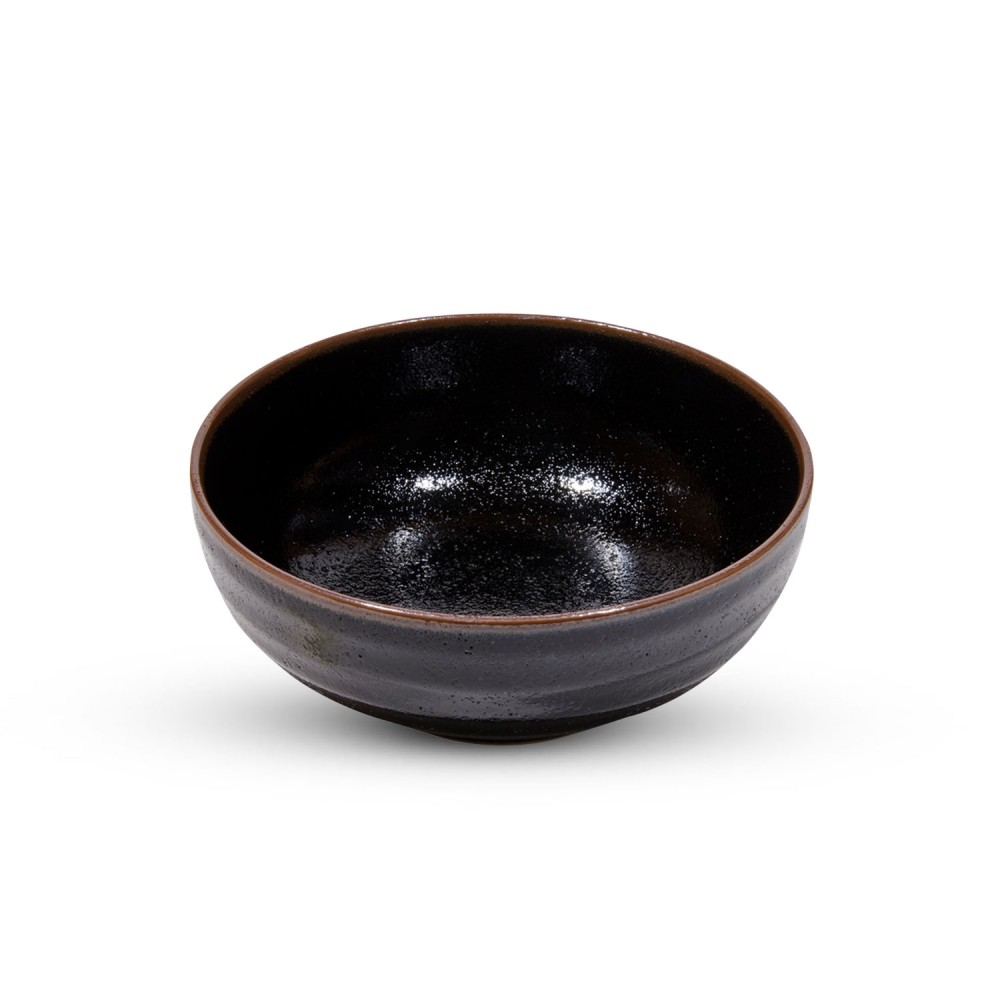 Yuzu Tenmoku Black Bowl