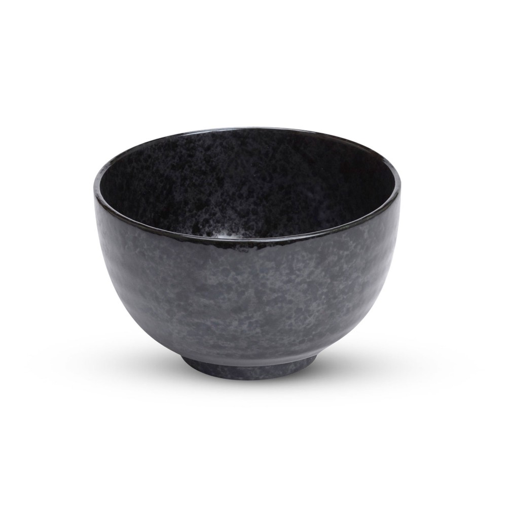 Black Mottled Bowl