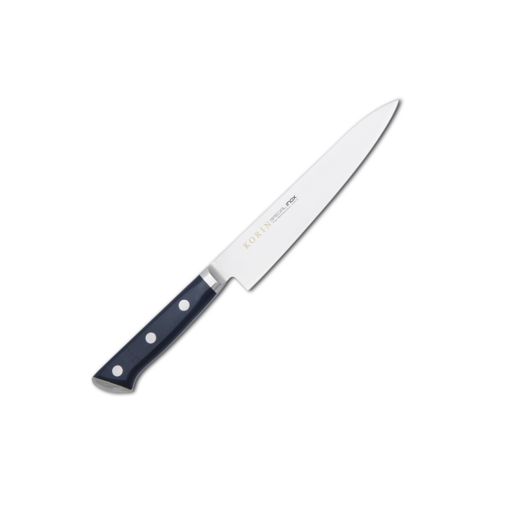 Korin Special Inox Black Handle Petty